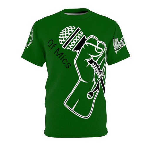 Unisex What's Stirrin'?! Of Mics and Pens Forest Green/Black, White