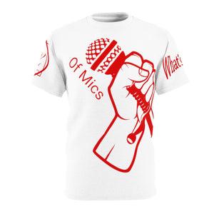 Unisex What's Stirrin'?! Of Mics and Pens White/Red