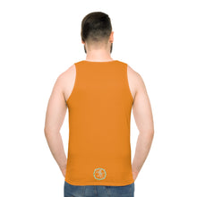 Load image into Gallery viewer, Women&#39;s Tank Top What&#39;s Stirrin&#39;?! Main (Orange, Aqua/White)