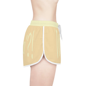 Women's Relaxed Shorts What's Stirrin'?! Main(Peach, Cream)