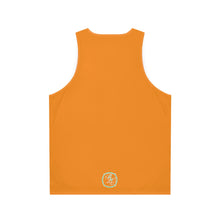 Load image into Gallery viewer, Women&#39;s Tank Top What&#39;s Stirrin&#39;?! Main (Orange, Aqua/White)