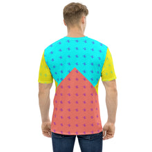 Load image into Gallery viewer, BW Covering Men&#39;s T-shirt (Yellow, Aqua, Salmon, Indigo)