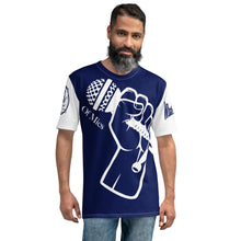 Load image into Gallery viewer, Men&#39;s T-Shirt What&#39;s Stirrin&#39;?! Of Mics and Pens(Navy Blue, White)