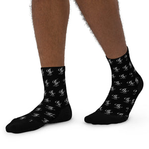 BW York Black/White Ankle socks