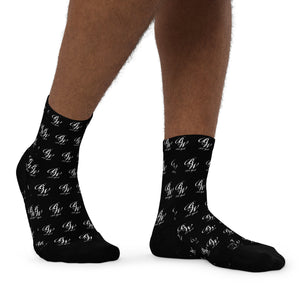 BW York Black/White Ankle socks