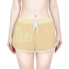 Load image into Gallery viewer, Women&#39;s Relaxed Shorts What&#39;s Stirrin&#39;?! Main(Peach, Cream)