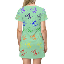 Load image into Gallery viewer, BW York Women&#39;s Elevate T-Shirt Dress (Mint)