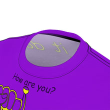 Load image into Gallery viewer, Unisex What&#39;s Stirrin&#39;?! Definition (Purple, Black/Yellow)