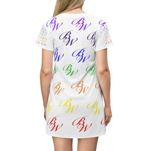 Load image into Gallery viewer, BW York Women&#39;s Elevate T-Shirt Dress (White)