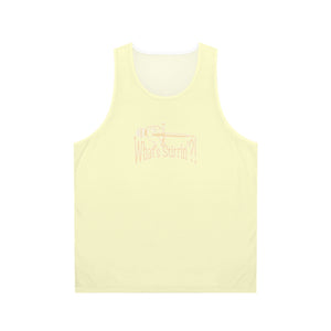 Women's Tank Top What's Stirrin'?! Main (Cream, Peach/White)