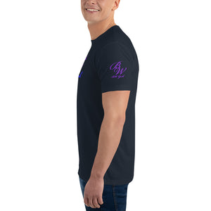 BW York Triple Short Sleeve T-shirt (Violet, Indigo, Blue)