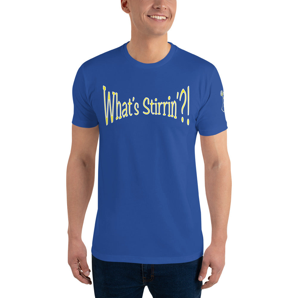 What's Stirrin'?! The Weapon Short Sleeve T-shirt