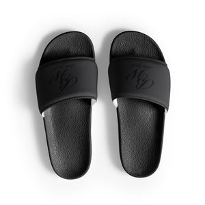 BW York Men’s Slides (Black, Matte Black, Jet Black)